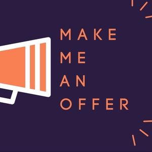 reasonable offers welcome!